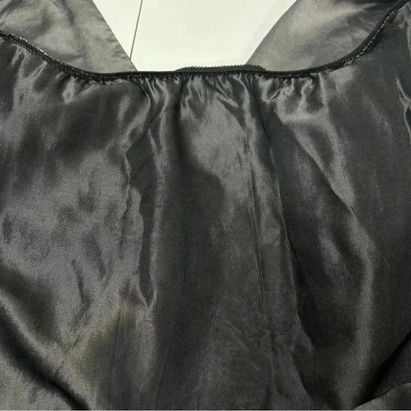 MSK Women's Holiday Party Silver Black Floral Velour A-Line Skirt Size Medium - Picture 12 of 15